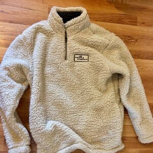 Cozy Cream Sherpa Pullover